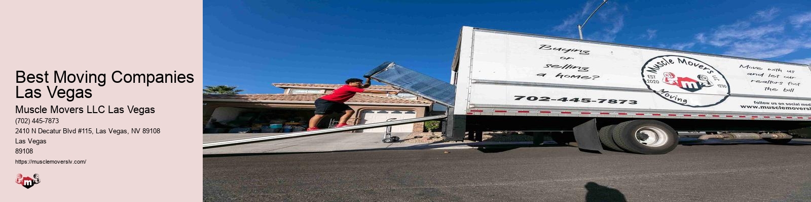 Best Moving Companies Las Vegas